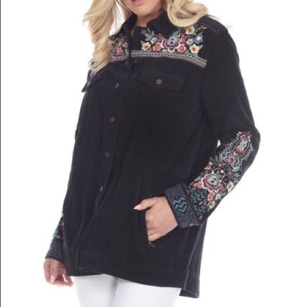 GIFTABLE Johnny Was Raquel Embroidered Jacket S (22” chest)